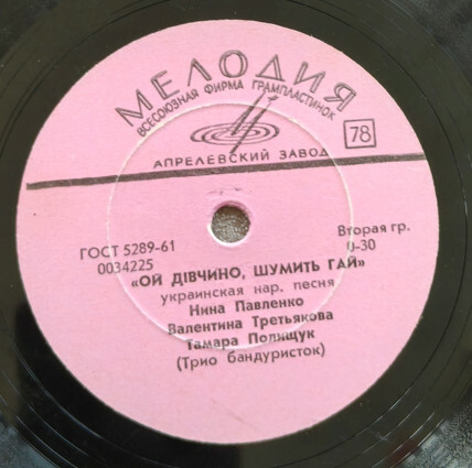 ТРИО БАНДУРИСТОК: Н. Павленко. В. Третьякова, Т. Полищук