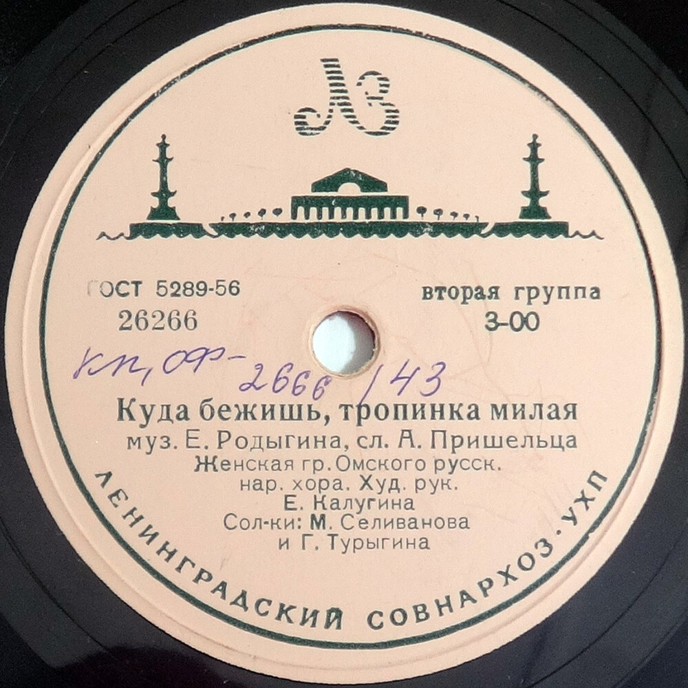 Куда бежишь, тропинка милая / Говорят, говорят