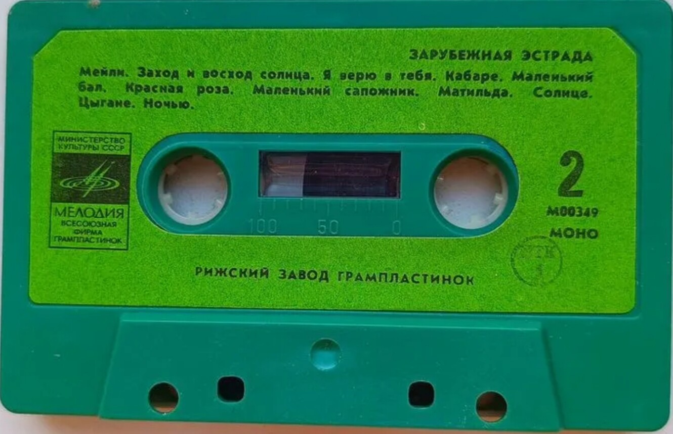 Зарубежная эстрада (№ 1)