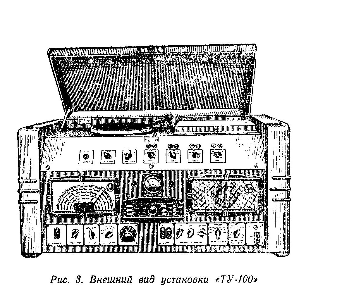 Радиотрансляционные установки ТУ-50 и ТУ-100 (фрагмент)
