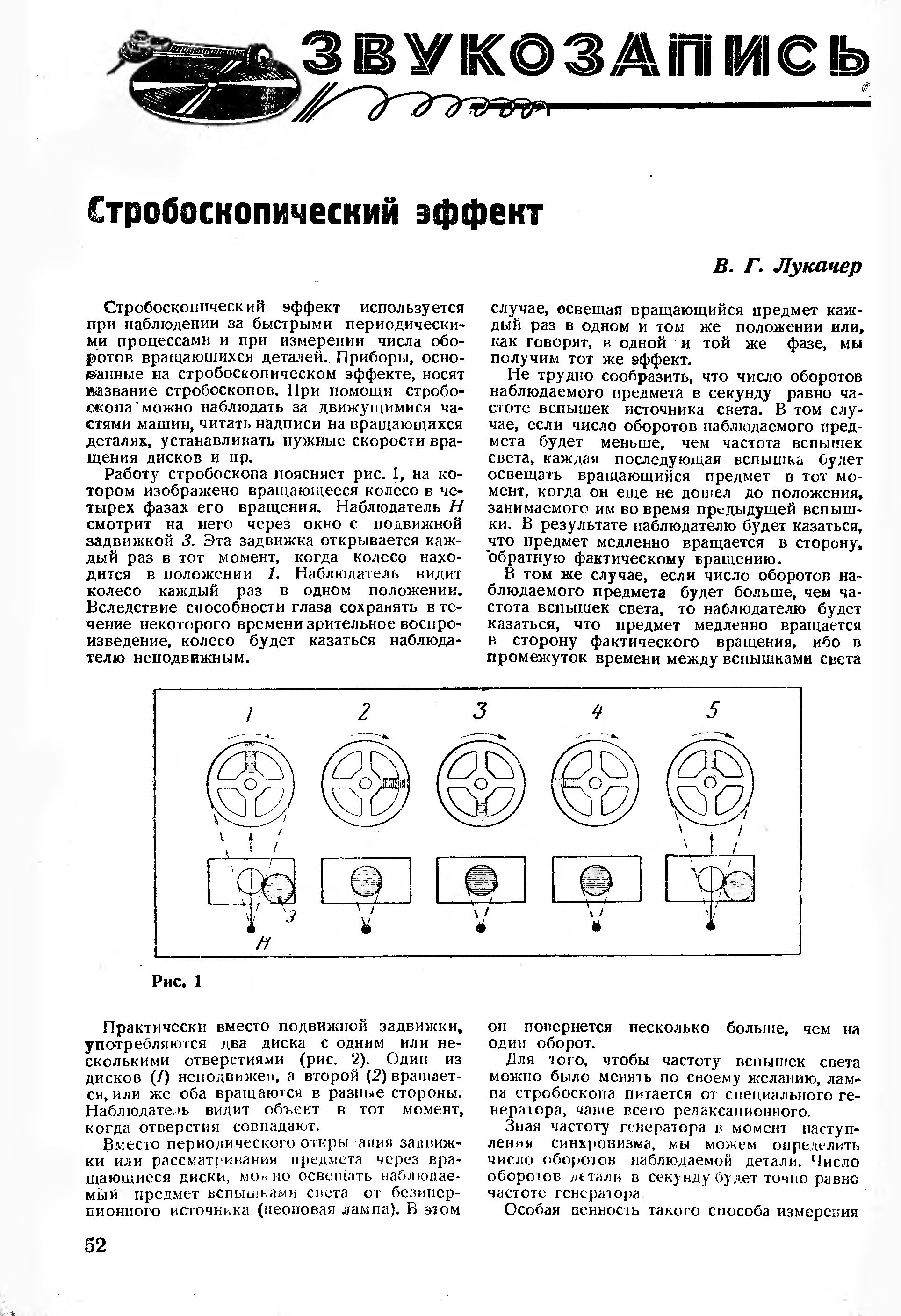 Стробоскопический эффект