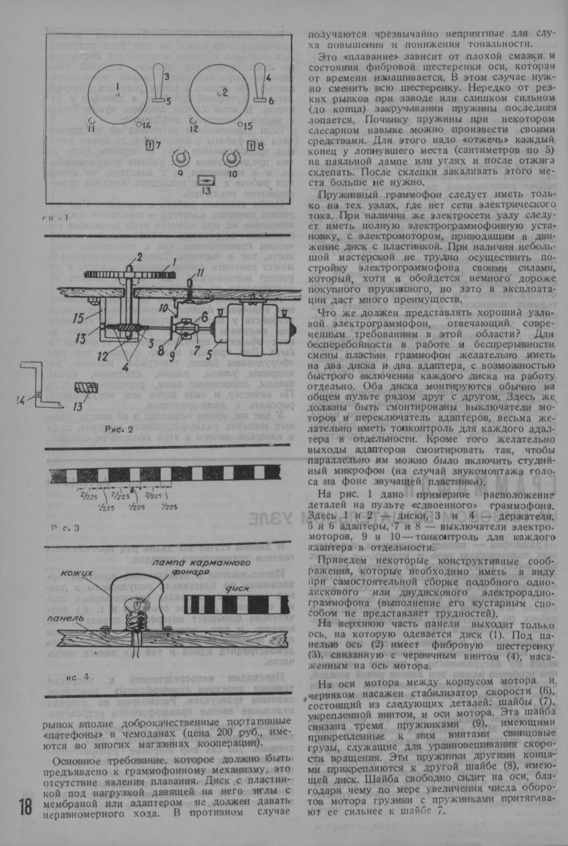 Граммофон на низовом вещательном узле